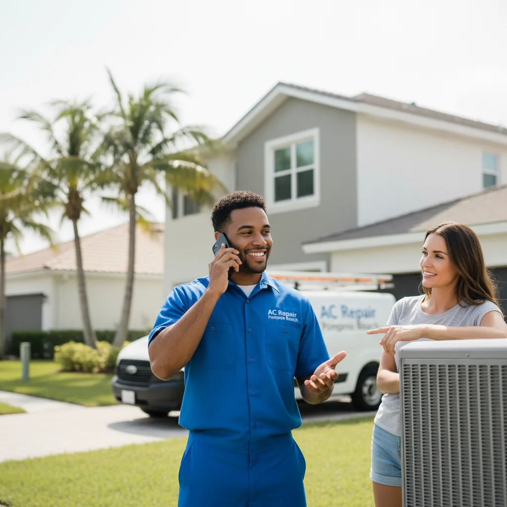 AC Repair Pompano Beach customer support in Davis Junction